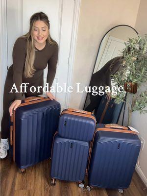 To more traveling in 2025🧳✈️🗾😍 Affordable 4 Piece Set ##suitcase##luggage##mademyyear##tiktokshopholidayhual##2025##4pieceset##tsa##airport##affortable##fyp##tiktokshopfinds