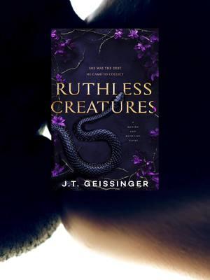 RUTHLESS CREATURES. Book 1 of the Queens and Monsters series coming to bookstores 1/7. Sprayed Edges and Bonus Chapters. #bookstore #bookcover #mafiaromance #mafiaromancereaders #mafiaromancerec #mafiaromancebooks #jtgeissinger 