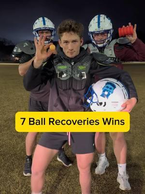 7 Ball Recoveries Wins😂🏈 1 point on ground, 2 points in the air #sports #game #football #footballdrill #funny #athlete #footballtackle #professional @JakeAjemian30 @Connor Partlow @Avery @caddyflip 