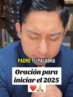 Padre, en este año nuevo te pongo a ti primero ❤️ #oremosjuntos #oracion #oracionpoderosa #añonuevo #nuevoaño #graciadedios #pray #prayer #newyear #powerfulprayer 