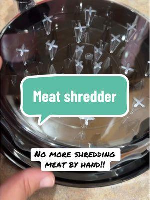 I love this!!! #meatchopper #meatshredder #shredded #shreddedchicken #shredding #shreddingchicken #KitchenHacks #kitchengadgets 