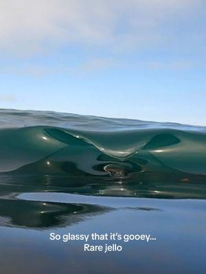 Tripping on the jello… #glassy #wave #jello #notai 