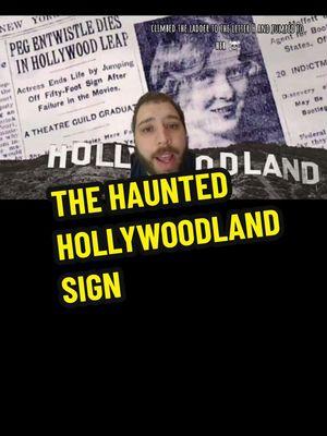 Is The Hollywood Sign Haunted?? #paranormal #paranormalactivity #paranormaltiktok #hauntedtiktok #ghosts #hauntedlocations #haunted #ghoststory #ghostguyfiles #ghostguybrandon #hollywood #hauntedhollywood #fyp 