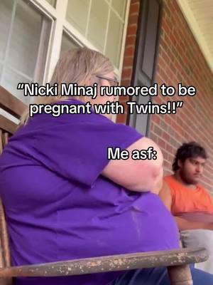 LIKE IKYFL 😭!!! #nickiminaj #pregnant #again #rumor #meme #cropped #barbz #barbtok #barbz4life #queenofrap #