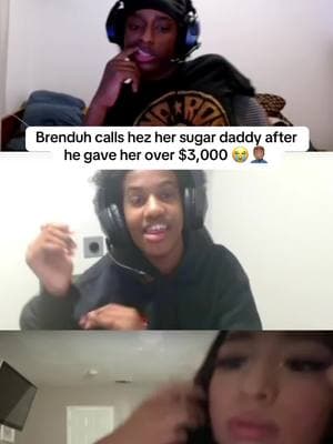 Brenduh calls hez her sugar daddy after he gave her over $3,000 😭💀 #hezfromdao #ilybrenduh #streamer #kick #brenduh #viral #kickclips #fyp 