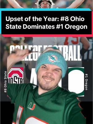 Upset of the Year: #8 Ohio State Dominates #1 Oregon #NFL #nfltrending #ncaa #cfb #ohiostate #oregon #nflfootball 