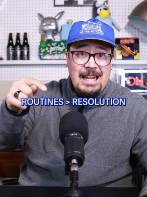 By the way these aren’t trends… they are the sure fire way to a better future. In #2025 it’s: Routines > Resolutions Longevity > Temporary  Try Again > Quit Community > Isolation  Growth > Stagnation #newyearsresolution #dadgang #dadswhotry #parentingtips 