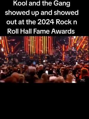 Kool and the Gang definitely did their thing this year 2024 Rock and Rock Hall of Fame Awrds #RockNRollHallofFameAwards #KoolandtheGang #RockNRollHallofFameAwards2024 #AmazonMusicJingleBellTok #HolidayOREOke #CowboyBebop 