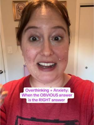 Stop letting your anxious thoughts win! Some things don’t need to be over-analyzed. Sometimes the obvious explanation is the right one!  #healthanxiety #ocdawareness #anxiousthoughts #intrusivethoughts #pregnancyscare #sexualhealth #seggseducation #anxietytips #bigsisteradvice 