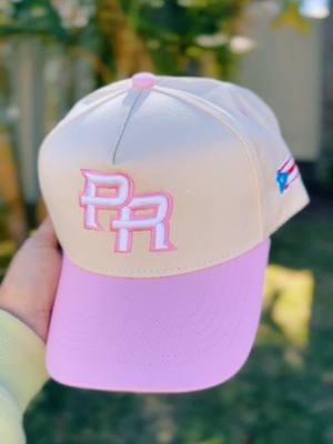 Pink Brim gorras de PR 🇵🇷 ya tienes la tuya ? Son ajustables y estan bien duras🔥🔥🔥  #TikTokShop #latinosfactory #headwear #puertorico🇵🇷 #boricua #boricuas #boricua🇵🇷 #puertorico #SmallBusiness 