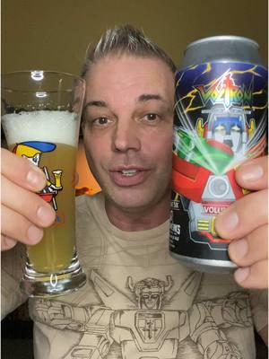 Cheers to 2025. It’s the first beer review of the new year. We’re heading back to the 80s for Voltron Defender of the Universe Volume 6. It’s a collaboration between 4Hands Brewing and @WeldWerks Brewing Co.  #voltron #beer #craftbeer #drinktok #drinkingtiktok 