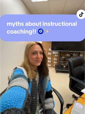 unfortunately a bunch of teachers have had bad experiences with instructional coaches, so there are some myths floating around about what we do!! Of course this is my experience & may not be true everywhere! Let’s talk classroom observations! ᵕ̈ I loveeee gaining context in the work I do with the teachers I coach! It’s hard for me to listen & provide insight if I have never been in your classroom, ya know? ᵕ̈ #instructionalcoach #teaching #instructionalcoaching #tosa #teachersoftiktok #debunkingmyths #educationhottakes #educational #teachingbelike 