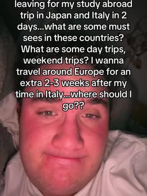 help me out! I need to start planning asap! #williamkarantonis #studyabroad #ciee #cieestudyabroad #cieerome #cieekyoto #travel #europe #japan #italy #kyoto #rome 