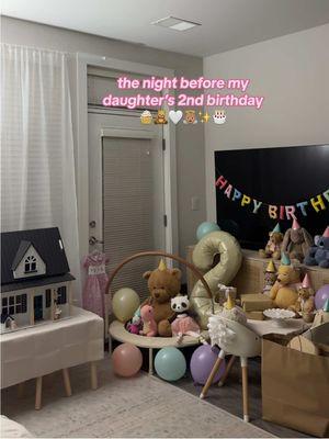 Making her this was so special & healing to me 🥹 I spent months collecting the perfect items & it’s safe to say mama went overboard 🤣 daddy saw it after I finished it & said “👁️👄👁️ I got her one thing” lolol. She doesn’t need this much stuff AT ALL, in fact kids don’t need any presents- they need our presence. But I was so just excited & I’m just so proud of her, so I wanted to spoil her since I am fortunate enough to be able to. So grateful to be her mama. #secondbirthday #twoyearoldbirthday #2ndbirthday #toddlermom #girlmom #sahmlife #ditlofamom #ditlofasahm #nightbeforebirthday #girlmama #firsttimemom #toddlergiftideas #toddlerpartytheme #toddlerbirthday #partyanimal @Lalo - Baby and Toddler @GATHRE @cuddle and kind @Snuggle and Slumber 