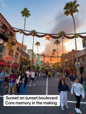 Sunset on Sunset Boulevard 🌅 #Wdw #DisneyWorldFlorida #DisneyWorldFlorida #DisneyTiktok #DisneyWorld #DisneyGirly #happiestplaceonearth #HollywoodStudios #SunsetBlvd  @Disney Parks @Disney 