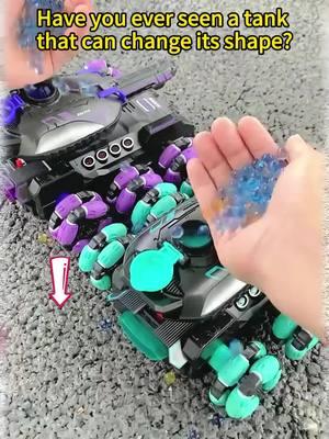 Have you ever seen a tank that can change its shape? #toys #interesting #rccar #cooltoys #cool #rctank #car #cars #forkids #TikTokShop #giftideas #rc #gift #hobby 