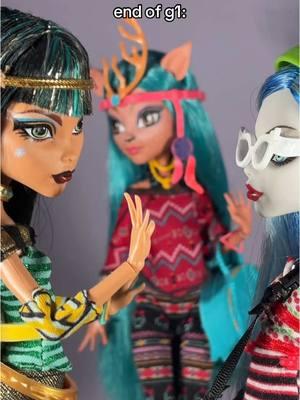 Like most of the designs were really pretty, they just never did anything with the characters #monsterhigh #cleodenile #ghouliayelps #elleeedee #astranova #aveatrotter #isidawndancer #lornamcnessie @Monster High 