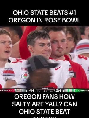 OHIO STATE BEATS OREGON! #fyp #ohiostate #ohiostatebuckeyes #oregon #oregonducks #CollegeFootball #cfbplayoff #blowout 