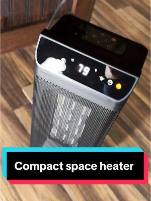 Compact space heater ! #spaceheater #underthedesk #tabletop #tabletopheater #desktopheater #electricheater #1500watts #coldweather #spaceheaterseason @FM-Bets #portableheaters #portablespaceheater 