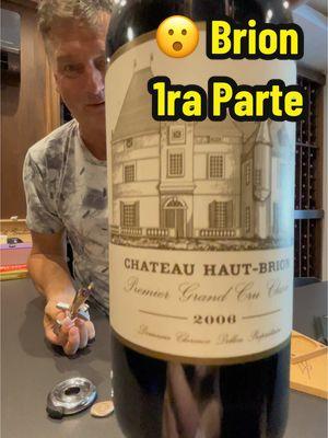 1ra Parte, año nuevo descorchando un Chateau Haut Brion 2006. #paratii #winelover #wines #vino #vinos #fypシ #fyp #uncorked #cheers #foryoupage #amigos #disfrutarlavida #happynewyear 