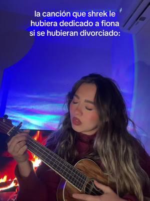 se llama “muy muy lejano” #muymuylejano #shrek #shrekyfiona #divorcio #ukelele #cancionoriginal #cantante #cancionesdeshrek #shrekpelicula 