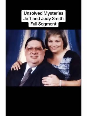 Unsolved Mysteries Jeff and Judy Smith Full Segment #unsolvedmysteries #robertstack #fyp #fy #fypシ #foryoupage #foryou #for #you #page #viral #viralvideo #viraltiktok #makeitgoviral #northcarolina #nc #massachusetts #ma #pennsylvania #pa #husband #wife #couple #vacation #business #mother #daughter #missing #search #solved 