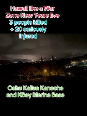 #hawaiifireworks #fireworks2025 #newyearsinjuries #lanikai 