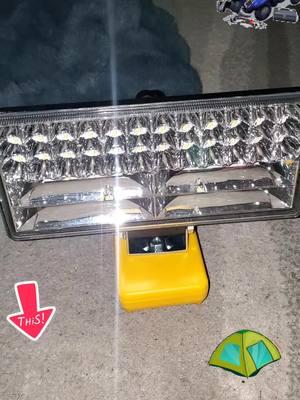 Luz de trabajo LED. #acampar #mecanicos #hogar 