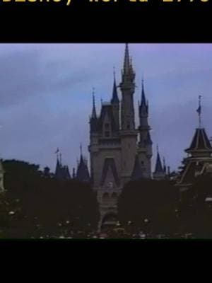 Magic Kingdom 1993 #disney #disneyworld #magickingdom #themepark #amusementpark #nostalgia #90s #1993 #vhs #vhsedits #parade #trolly #castle #cinderellascastle