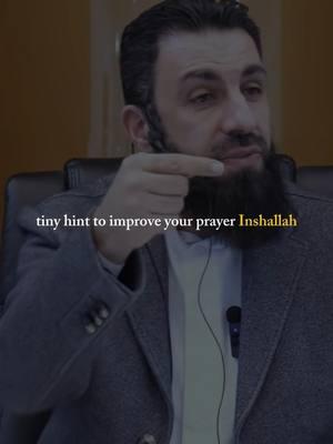 Improve your prayer 💙 #muslimmindset #alhamdulillah❤️ #prayer #muftimenk #trustAllah #muslims #muslims #trending #fyp 