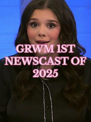 Get ready with me to anchor our first shows of 2025!🎥💄💖✨ #grwm #getreadywithme #newsanchor #tvnewsanchor #tvnews #newsreporter #tvnewsreporter 