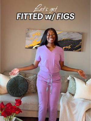 Time to get Fitted with FIGS🩺  @wearfigs  #figsscrubs #blackgirlwhitecoat #blackgirlmedicine #newyearfashion 