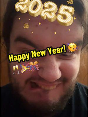 Happy New Year everyone! Here’s to hoping 2025 will be a better (and funnier) year than 2024 was 😂😂😂 🎉🎊🎇🥂 🤘😎🤘 #fyp #gravitybombx #happynewyear #2024 #2025 #newyearsday #spongebobsquarepants #comedy #metalhead #metaltok 