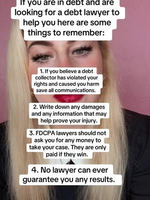 No attorney client relationship.  We can’t guarantee any results.  This is for informational purpose only.  Any past results don’t guarantee future results.  Advertisement only*  Be aware of scammers - this is the only Karra L. Kingston Esq. that exists. We will never ask you for money. Be aware of anyone asking you to send them money*** #debt #debtlawyer #fdcpa #tiktok #tiktoklifestyle #tiktoker #deuda #tiktokhacks #bankruptcylawyer #lawyer #bankruptcyattorney #lifehacks #christmas #christmas2023 #holidaycountdown  #holiday #lawyersoftiktok #fyp #bankruptcy #wagegarnishment #debt #debtfree #debtfreecommunity #credit #credito #creditrepair #creditscore #creditrestoration #credittips #creditmatters #debtfreejourney #debtfreegoals #debtsucks #creditcarddebt #studentloans #debtrelief #debt-recovery #debtreduction #creditscoretips #creditscoreboost #debtcollector #debtcollection #debtconsolidation #debtsettlement #grwm #ny #nyc #nj #ga #fl #florida #newyorker #tx #makeup #lipstick #debtsettlement #debtsettlementprogram #makeup #debtnegotiation #debt #bankruptcylawyer #bankruptcy #debtconsolidation #debtpayoff #debtfree #debtrelief #creditrepairservices #creditrepair #creditrepairtips #creditscoretips #creditscoreproblems #creditscoretips #creditscoreincrease #creditscorehelp #creditos #deuda #creditscoreproblems #fyp #fypシ #women #womenownedbusiness #WomenOfTikTok #lawyersoftiktok #lawyers #lawyer #attorney #attorneysoftiktok #fdcpa #debt #debtcollector #debtcollection #debtcollectorscalls🙄 #debtfreetips #debtpayoff #debtwaiver #debtsnowball #debtreliefwithdignity #debtpayoffhacks #debtpayoffplan #debtpayoffjourney #debtpayoffgoals #garnishment #banklevy #debtharassment #debtslavery #debtwaiver #finance #financialfreedom #finanzas #financetiktok #financeiro #finance101 #financialeducation #debtpayment #debtcollection #debtpayoff #debtcollections #debtcollector #creditscorestips #creditreport #creditreporterrors #tipsforgirls #financeguru #debttips  #mom #MomsofTikTok #MomsofTikTok #momlife #momtok #mommy #momhumor #momsbelike #mommy #momlifebelike #momlifeiscrazy #momlifestyle #momlifebelike #pregnant #pregnantlife #pregnanttiktok #pregnant🤰 #pregnantcheck #tiktok #moneytips #moneysavingtips #moneymindset #moneyhacks #fdcpa #fcra #debtcollector #debtconsolidation #debtcollectionletters #debtcollection #debtcollections #newyork #florida #california #violations #violation #violationofrights #creditcarddebt #creditrepairservices #divorce #divorceattorney #divorcedwomen #singlewomenoftiktok #singlemom #singlemomlife #singlemomsoftiktok #womanownedbusiness #medicaltiktok #medicaldebt #debtrelief #debtreliefoptions #debtreliefsolutions #debttipsandtricks #tipsandtricks #tipsforgirls #tipsforyou #LearnOnTikTok #learn #learnwithtiktok #financialliteracy #financialeducation #financialindependence #learnwithme #learnsomethingnew #learnhow #learnwithadebtlawyer #studentloandebt #debtlawyer #debtattorney #debtfreetips #creditcardtips #fall #pumpkin #october #debttips #fyp #tiktoklearn #boss #girls #debt 