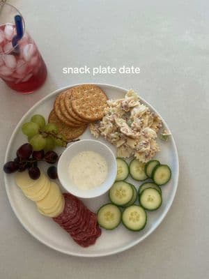 same time next week?? 😗 #snackplate #snackplatedate #lunchideas @Toby’s Family Foods @OLIPOP @H-E-B @Fable 