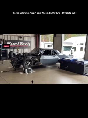 Cleetus Mcfarlands “Eagle” Does Wheelie on Dyno + 5000+ WHP Pull #cleetusmcfarland #dragracing #nhra #hemi #racing #motors #youtube #Engines #boost #dyno #horsepower #dyno #haltech #fueltech #camaro #fyp #fypシ #cars #racecar 