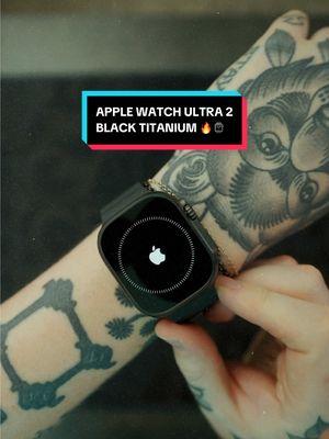 Apple Watch Ultra 2 - Black Titanium 🔥⌚️ Is this the best color? #apple #tech #applewatch #applewatchultra #applewatchultra2 #unboxing #watchos11 #techtok #asmr