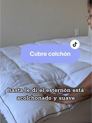 Este es un cubre colchón de felpa para descansar más cómodos #cubrecolchon #cama #hogar #colchones #amossweets #erommy #tribesigns #fallsweet 