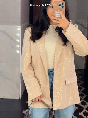 ✨ #OOTD #outfitinspo #sequinblazer #outfitideas #datenight 