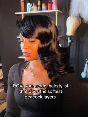 Peacock layers are so teaa🤌🏼 cut them bundles girl lol 😍 #fyp #dmvhairstylist #dmvquickweaves #dmvstylist #contentcreator #wiginstall #relatable #atlantahairstylist 