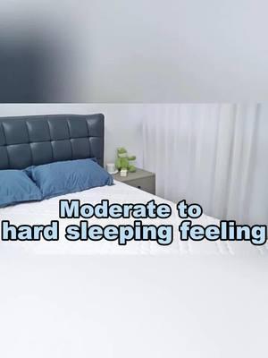 People whose waists get tired easily are suitable for sleeping on a harder mattress.#bedmattress#mattress #mattressfactory #mattresssale #mattressinabox #sleepwell #sleep #furniture #furnituredesign #bed #bedroom #Home #homedecor #fyp  #comfort