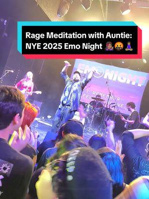 New Year's with the @emonighttour #ragemeditation #ragemeditate #ragemeditationwithauntie #rage #meditate #happynewyear #newyears2025 #auntie #adorkable #hotaunt #auntiesspoon #sass #elderemo #eldermillenial #millennial #millennialauntie 