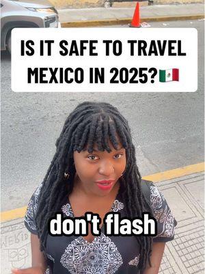 Is Mexico safe in 2025? Let me set the record straight 👇🏾   I’ve been traveling Mérida, one of the safest cities in Mexico, and it’s nothing like the headlines you see on the news. From vibrant culture to friendly locals, Mexico is an incredible destination—if you know where and how to explore.   Ready to ditch the fear and embrace adventure? Watch the full video for tips on staying safe while traveling here!   ✨ What’s holding you back from visiting Mexico? Let’s talk in the comments!   #MexicoTravel #IsMexicoSafe #MéridaMexico #Travel2025 #Travel #SoloTravel #TravelVibes #MexicoAdventure #BucketListTravel #ViralTravel #traveltiktok #travelcreator #travellife 