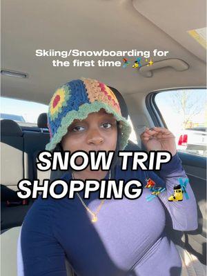 Shopping for some ski gear for the first time⛷️🎿 • • • • • • #skitrip #skiing #snowboarding #firsttimeskiing #skiingtiktok 