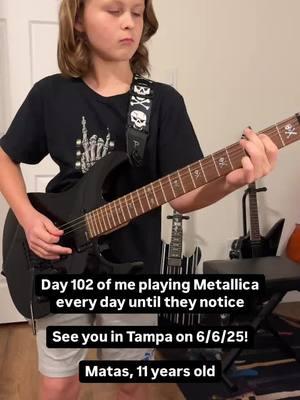 @metallica @jameshetfield @kirkhammett @larsulrich @robtrujillo @qprimemgmt @98rocksthebay  #metallica #m72tour #m72 #fadetoblack  #jameshetfield #kirkhammett #larsulrich #robtrujillo #98rocktampabay #bearmusic529 #matas #guitar #guitarkid #guitarist #foryou #foryoupage #fyp #qprimemanagement 