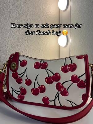 My man my man ❤️😛 #coach #coachcherrycollection #coachcollection #viralvideo #fypシ #fyp @Coach 