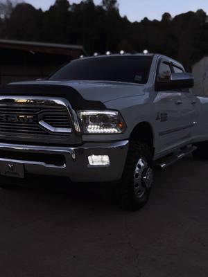 Not To Bad For An Old Farm Truck! #foryoupage #fyp #dodge #3500ram #duallytrucks #truck #dualrevolutionlights #cattleranch #cattlehauler #farmtruck #like #share #comment #tagsomeone 