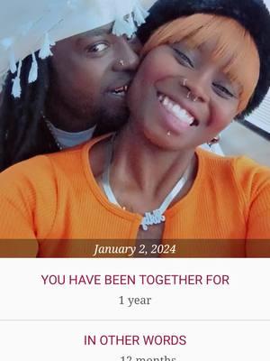 Happy 1 year Anniversary daddy!!!! 🥰🥰😘😘 #futurehubby #mysoulmate #loverandbestfriend❤️ #myheart #fyp #southcarolinaliving #viral 