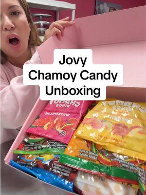 I think I found my new favorite candy 😳 🥭🌶️ Thank you @JovyUSA ❤️ now I need to know how I can get a 5lb bag of these for our candy tables!! Amazing!!!!  #candy #candyreview #candyunboxing #unboxing #unboxingvideo #chamoycandy #bestcandy #jovy #jovycandy #jovycandyusa #gummycandy #mangocandy #spicycandies #spicycandy 