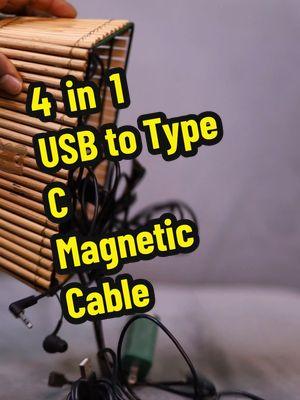 Tired of tangled cables? Upgrade to this 4-in-1 USB Type-C connector cable with magnetic gathering! Charge multiple devices with ease while keeping your workspace clutter-free. It’s sleek, versatile, and perfect for travel or home use. Simplify your life with one cable that does it all. Available now on my TikTok shop don’t miss out! #USBConnector #TypeCCharger #TechEssentials #MagneticCable #GadgetLover #CableManagement #TravelTech #StayConnected #ChargingSolutions #TikTokFinds #TechDeals #multifunctional 